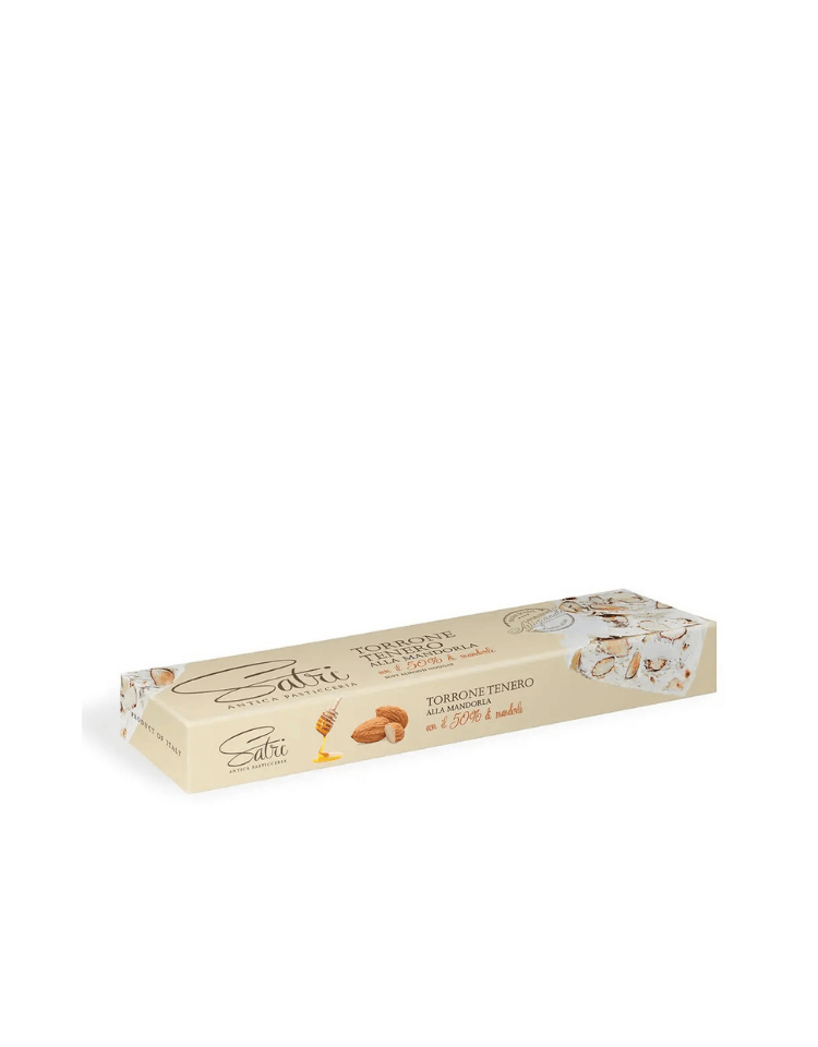 Torrone miękki z 50% migdałów Satri 100g