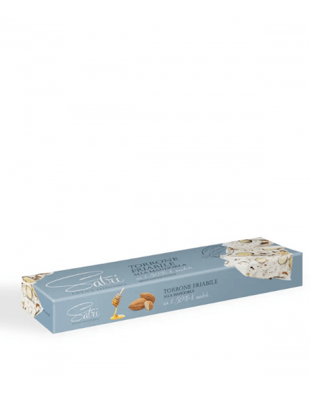 Torrone kruchy z 50% migdałow Satri 100g