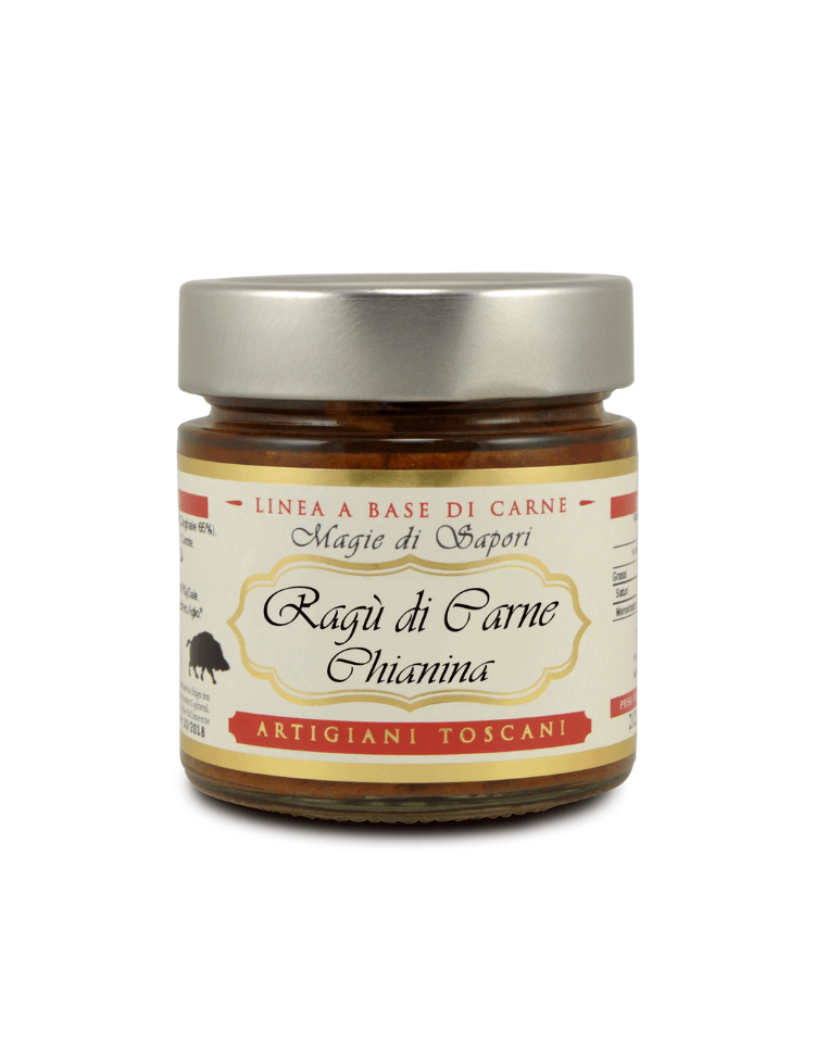 Ragù z mięsa wołowego Chianina Magie di Sapori 212g