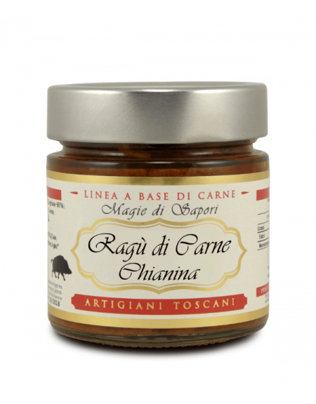 Ragù z mięsa wołowego Chianina Magie di Sapori 212g