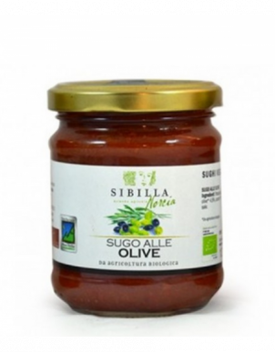 Sugo biologico alle olive...