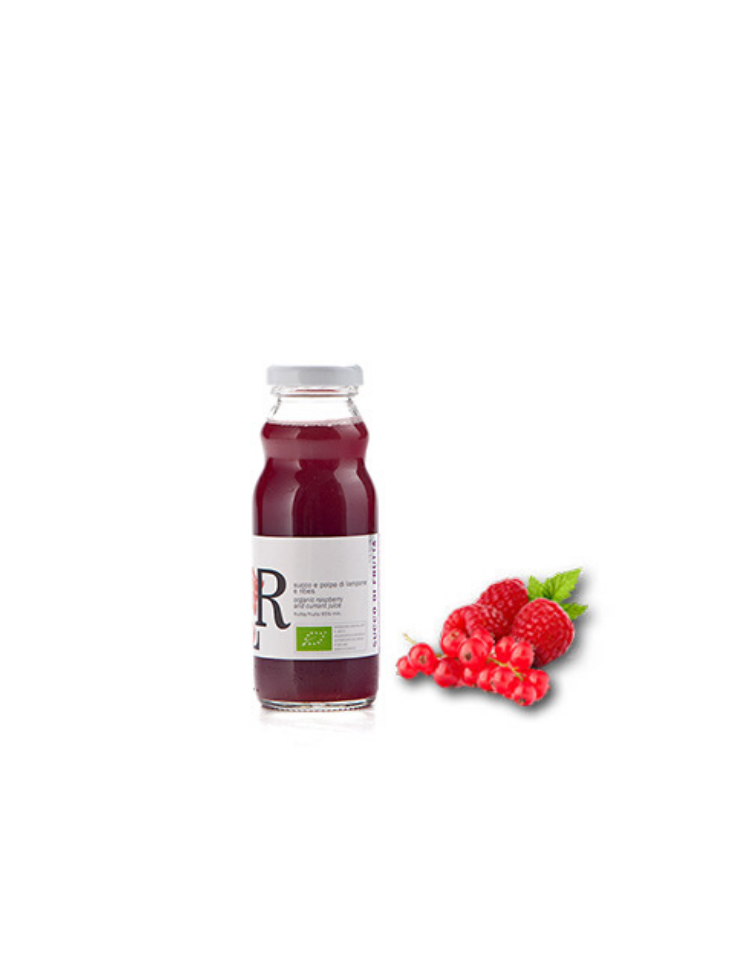 Bevanda biologica di Lamponi e Ribes