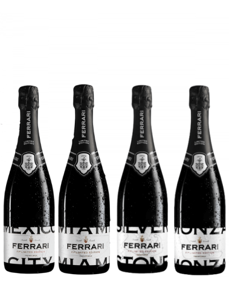 Zestaw Trento DOC F1® "Ferrari" Lunelli 4 butelki