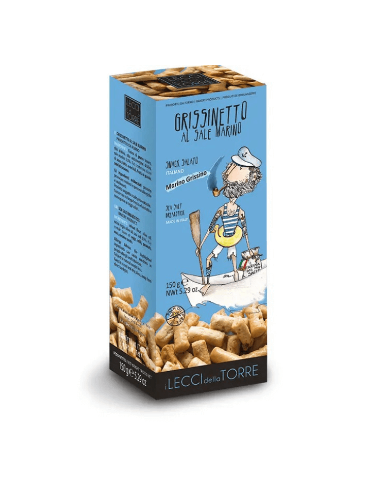 Grissinetto z solą morską Lecci della Torre 150g