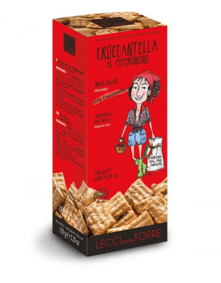 Croccantella z Peperoncino Lecci della Torre 150g