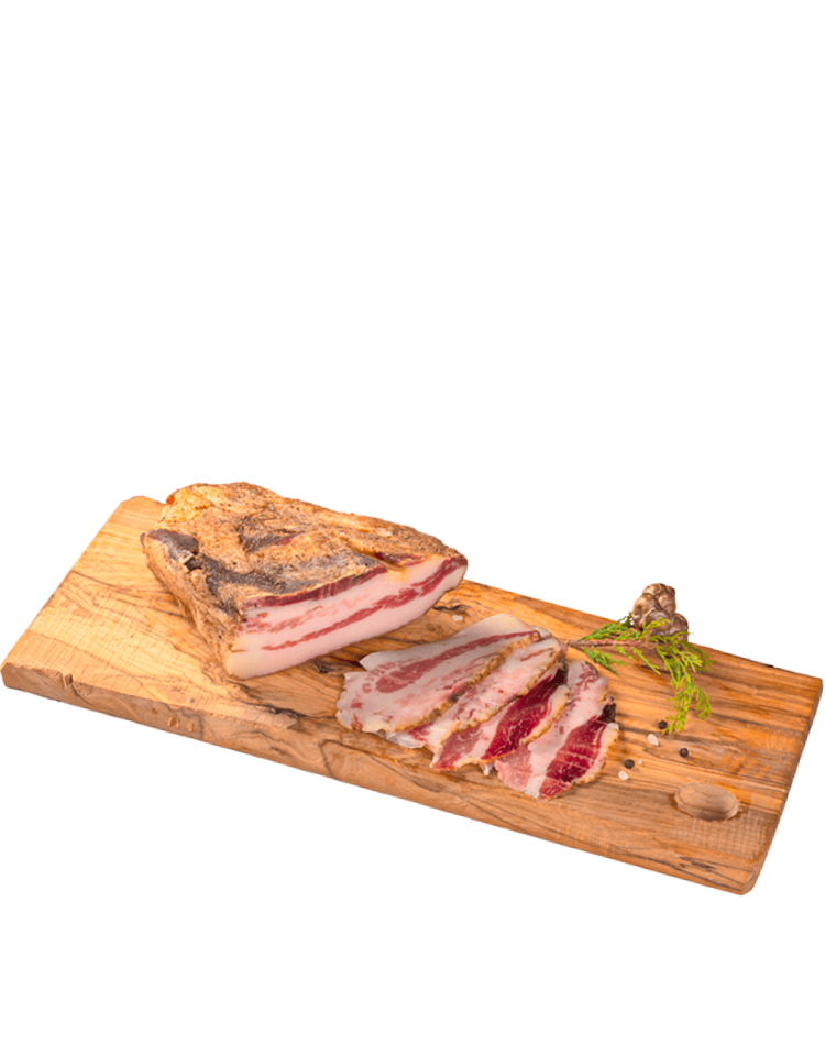 Polik wieprzowy Guanciale z mięsa Cinta Senese DOP GranToscana Monte San Savino 300g