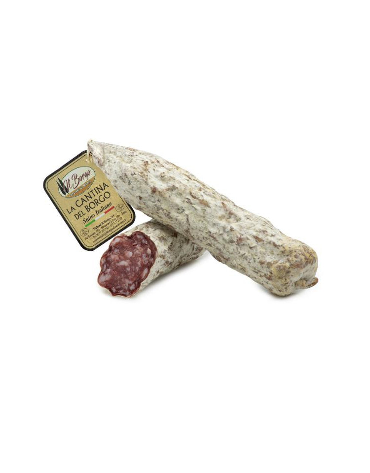 Salame Bastardo toskańskie z białym winem Il Borgo 350g