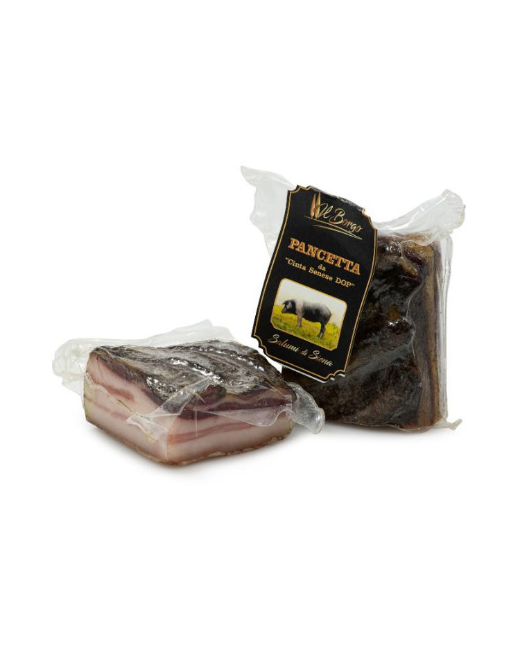 Pancetta di Cinta senese D.O.P Il Borgo 350g