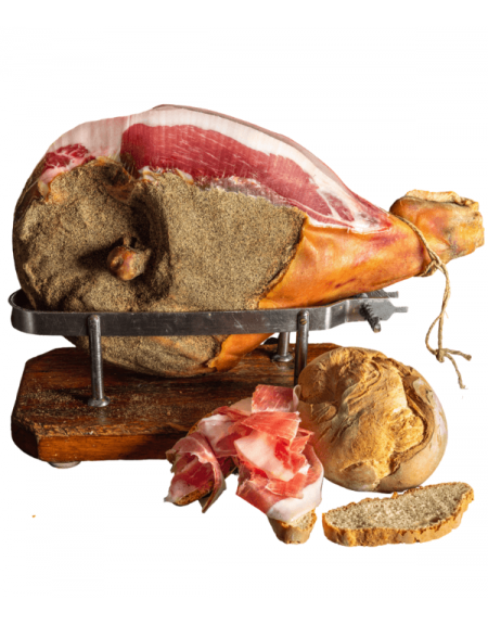 Prosciutto artigianale con osso