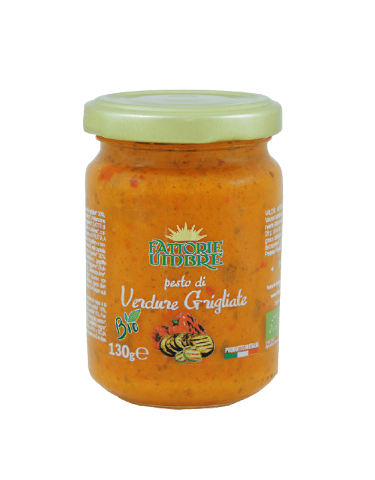 BIO Pesto di warzyw grillowanych Fattorie Umbre 130g