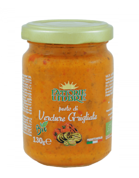 BIO Pesto di warzyw grillowanych Fattorie Umbre 130g