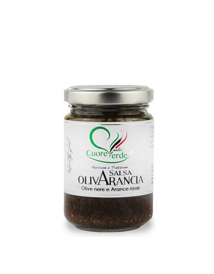 Salsa di Olive nere e Arance