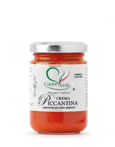 Pikantny krem Piccantina Cuore Verde 130g