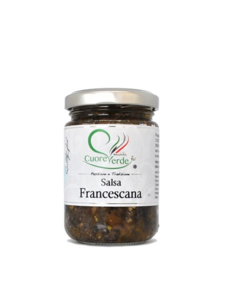 Salsa Francescana z pieczarkami borowikami i truflami Cuore Verde 130g