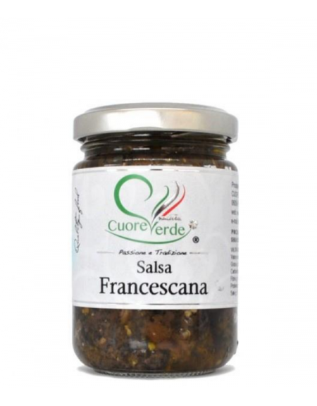 Salsa Francescana z pieczarkami borowikami i truflami Cuore Verde 130g
