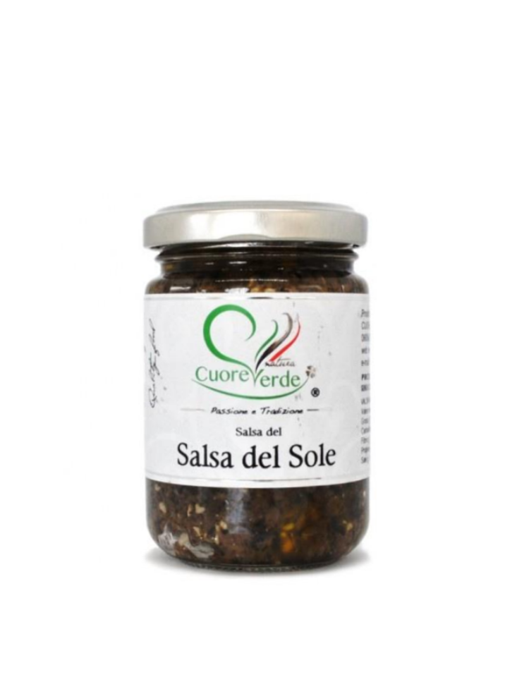 Salsa del Sole z Champignon i borowikami Cuore Verde 130g