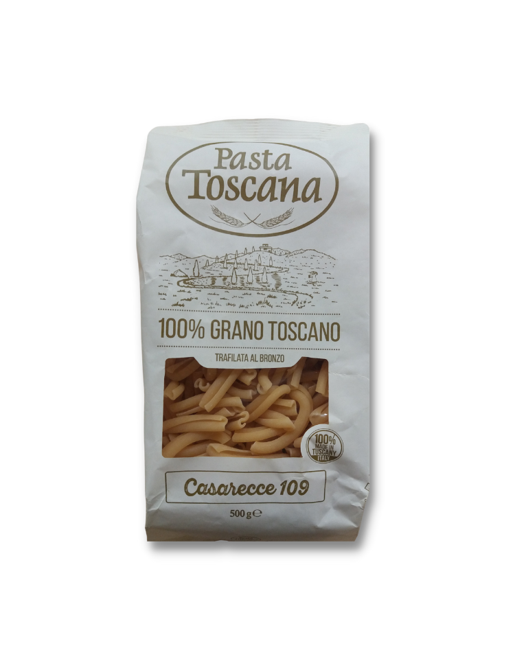 Caserecce classiche Trafilate al Bronzo Pasta Toscana