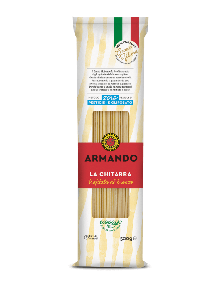 Spaghetti La Chitarra Trafilati al Bronzo Armando 500g