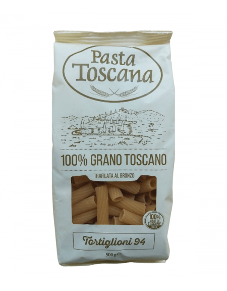 Tortiglioni Trafilati in Bronzo Pasta Toscana