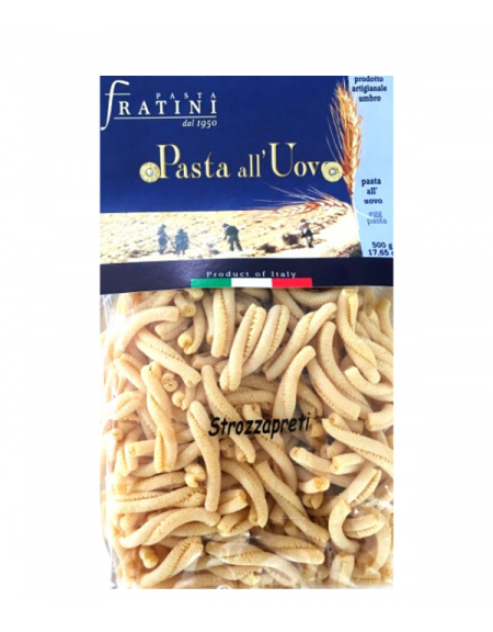Makaron jajeczny rzemieślniczy Strozzapreti Fratini 500g