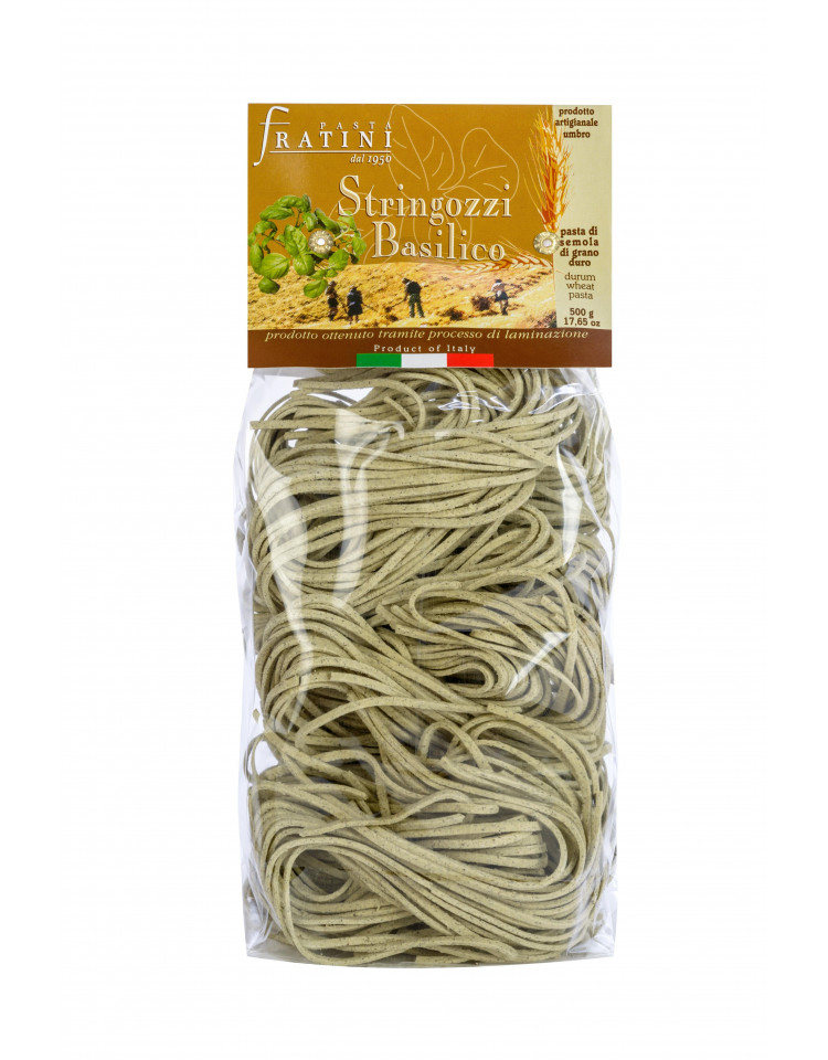 Stringozzi artigianali al Basilico