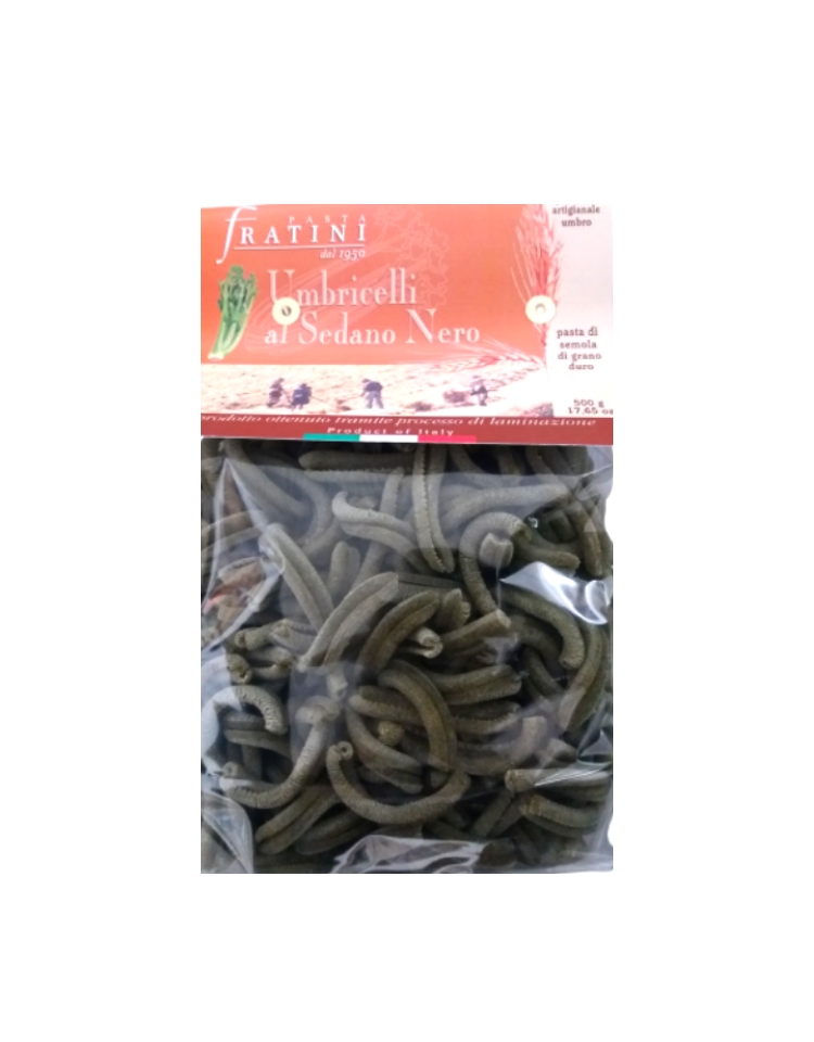 Makaron rzemieślniczy Umbricelli z selerem Fratini 500g