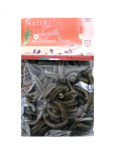 Makaron rzemieślniczy Umbricelli z selerem Fratini 500g