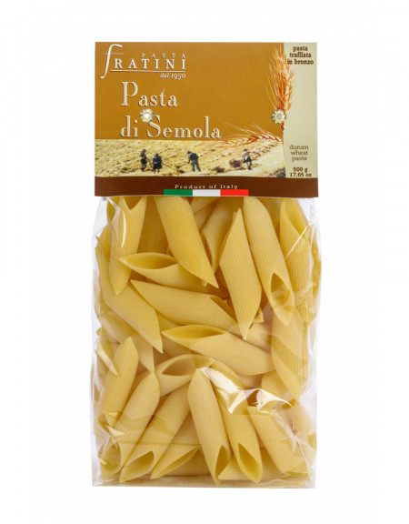 Makaron Pennoni di semoliny Trafilati al Bronzo Fratini 500g