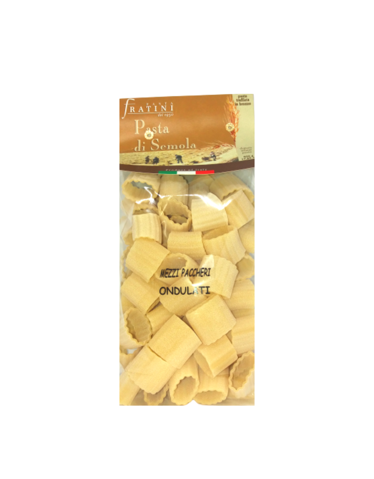 Makaron Mezzi Paccheri Trafilati al Bronzo Fratini 500g