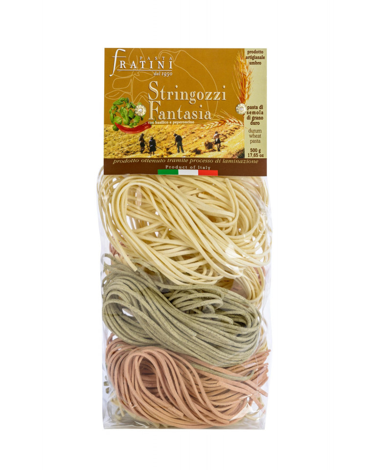 Makaron rzemieślniczy Stringozzi Fantasia Fratini 500g