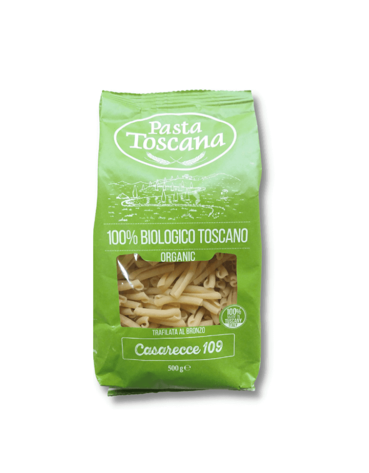 BIO makaron Casarecce Trafilate al Bronzo Pasta Toscana 500g
