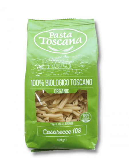 BIO makaron Casarecce Trafilate al Bronzo Pasta Toscana 500g