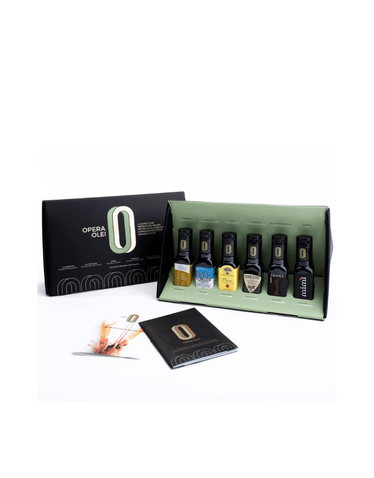 Zestaw degustacyjny oliw extravergine Opera Olei 600ml