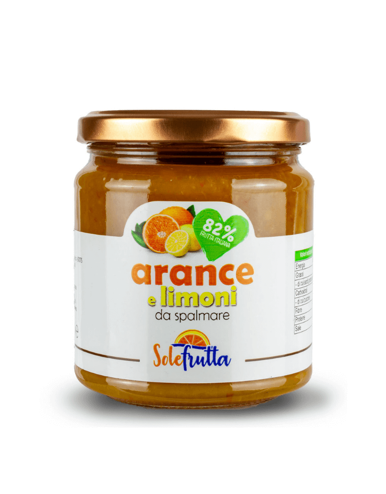 Marmellata di Arance e Limoni con 82% Frutta Italiana