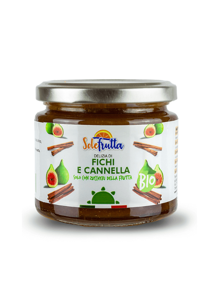 BIO Delizia figowa z cynamonem Solefrutta 220g