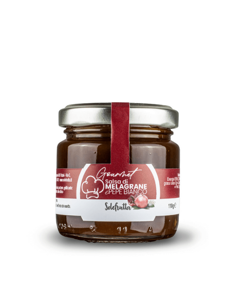 Salsa słodko-kwaśna z granatów i białego pieprzu Solefrutta 100g