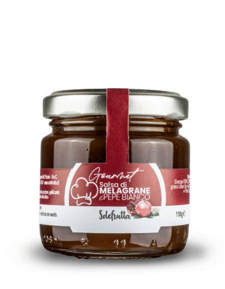 Salsa słodko-kwaśna z granatów i białego pieprzu Solefrutta 100g
