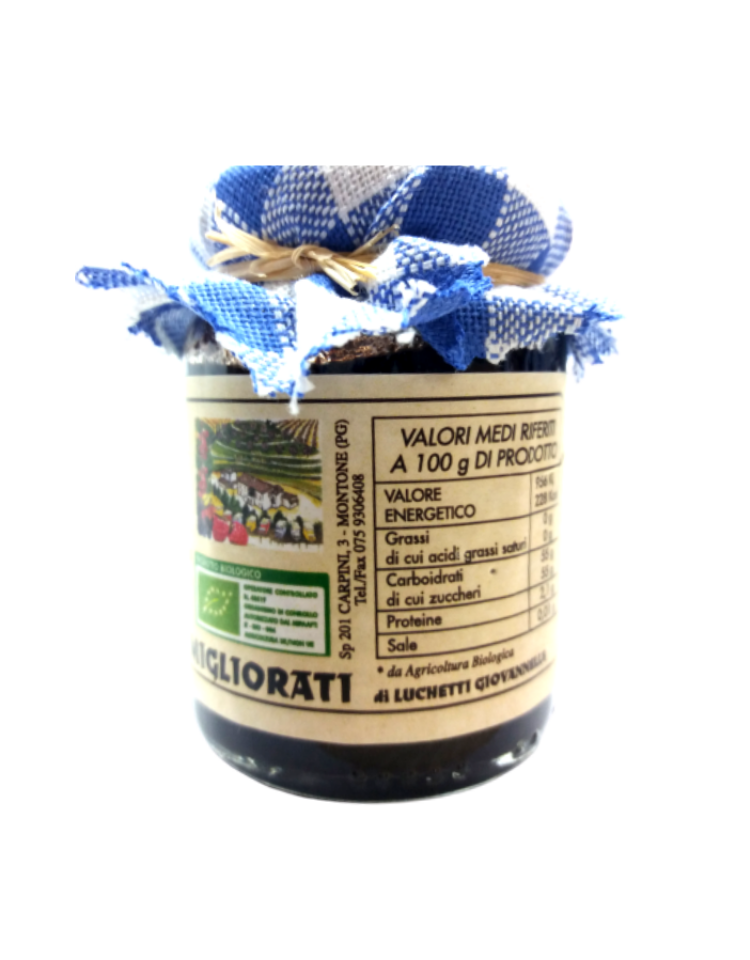 BIO konfitura z jeżyn Migliorati 100g