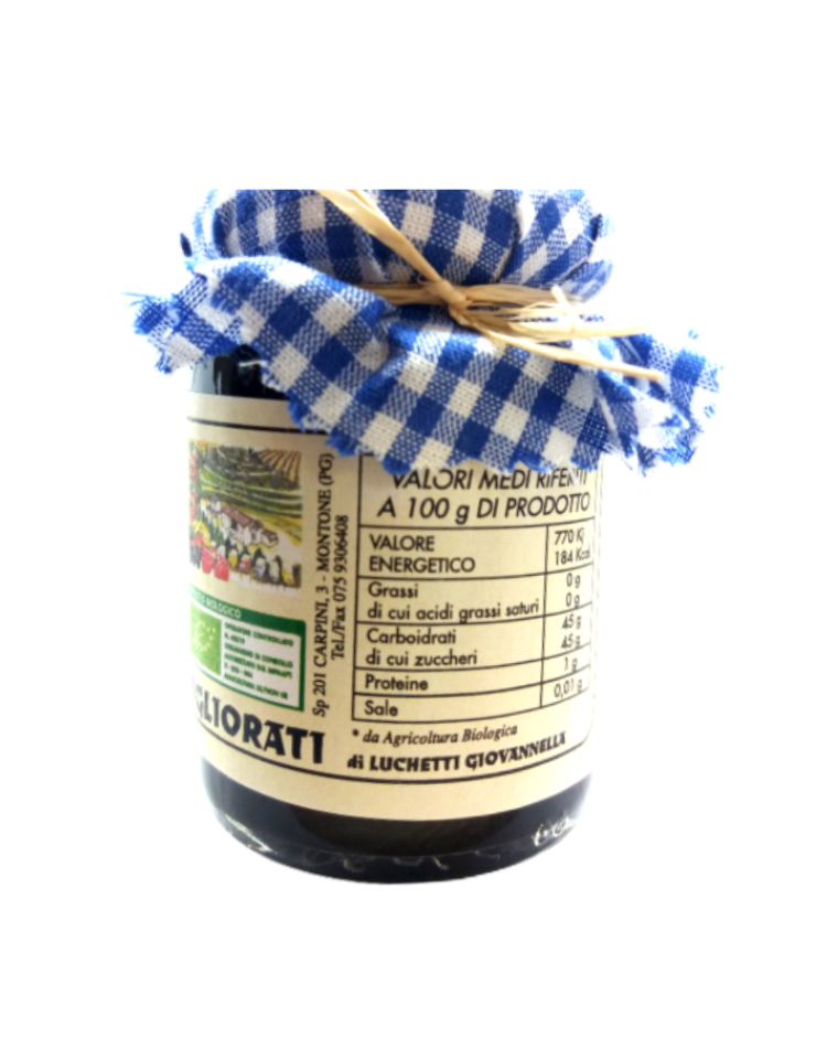 Confettura biologica di Mirtilli