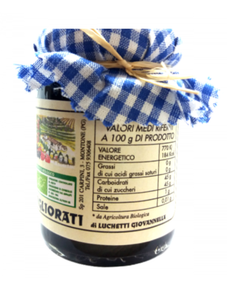 Confettura biologica di Mirtilli