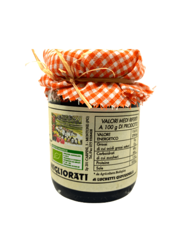 BIO konfitura z owoców leśnych Migliorati 100g