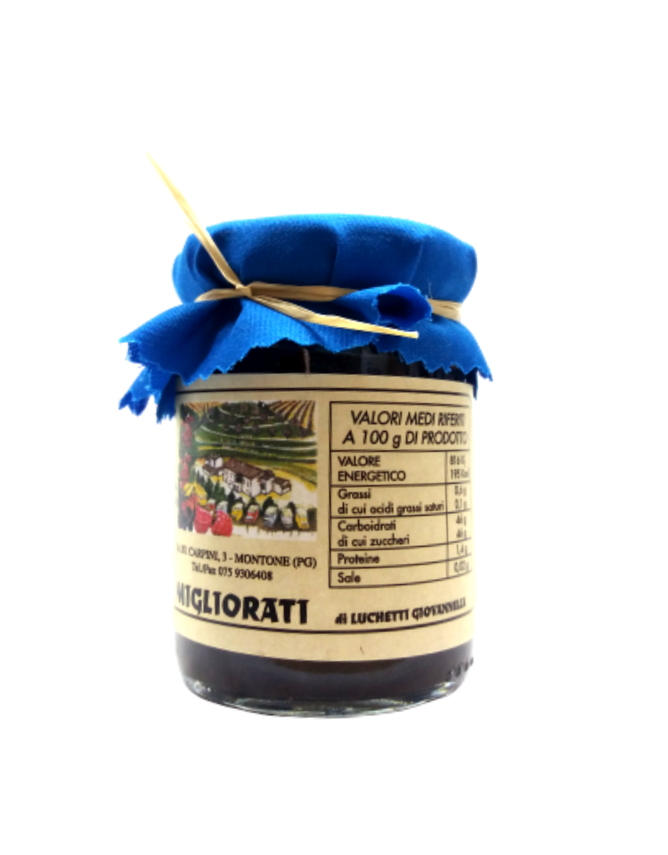 Kompot z truskawek i octu balsamicznego Migliorati 100g