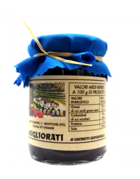 Kompot z truskawek i octu balsamicznego Migliorati 100g