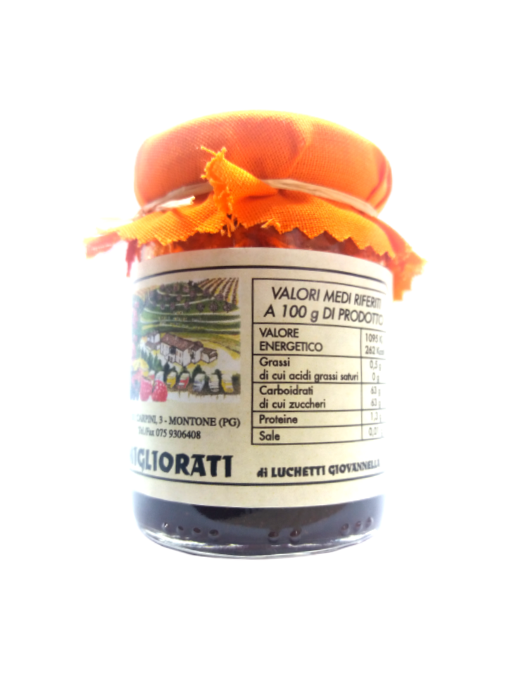 Kompot z karmelizowanej czerwonej papryki Migliorati 100g