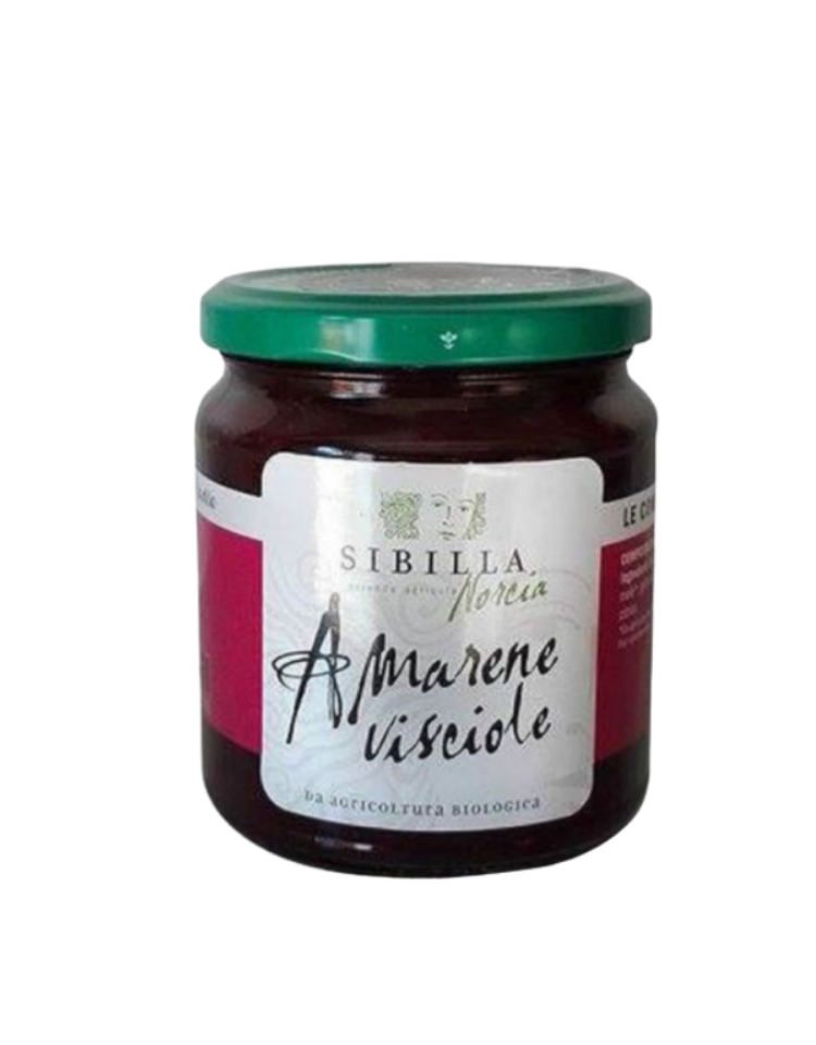 Confettura biologica di Amarene visciole di Norcia