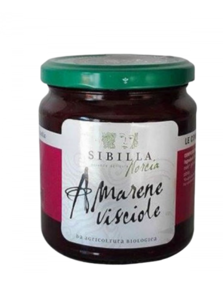 Confettura biologica di Amarene visciole di Norcia