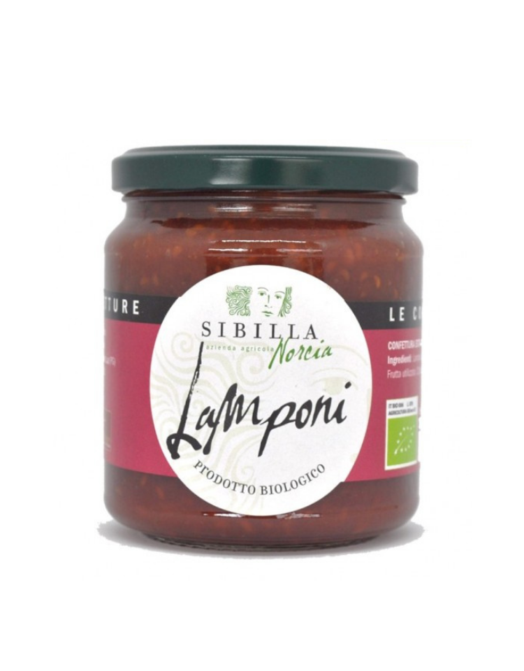 BIO konfitura z malin z Norcii La Sibilla 210g