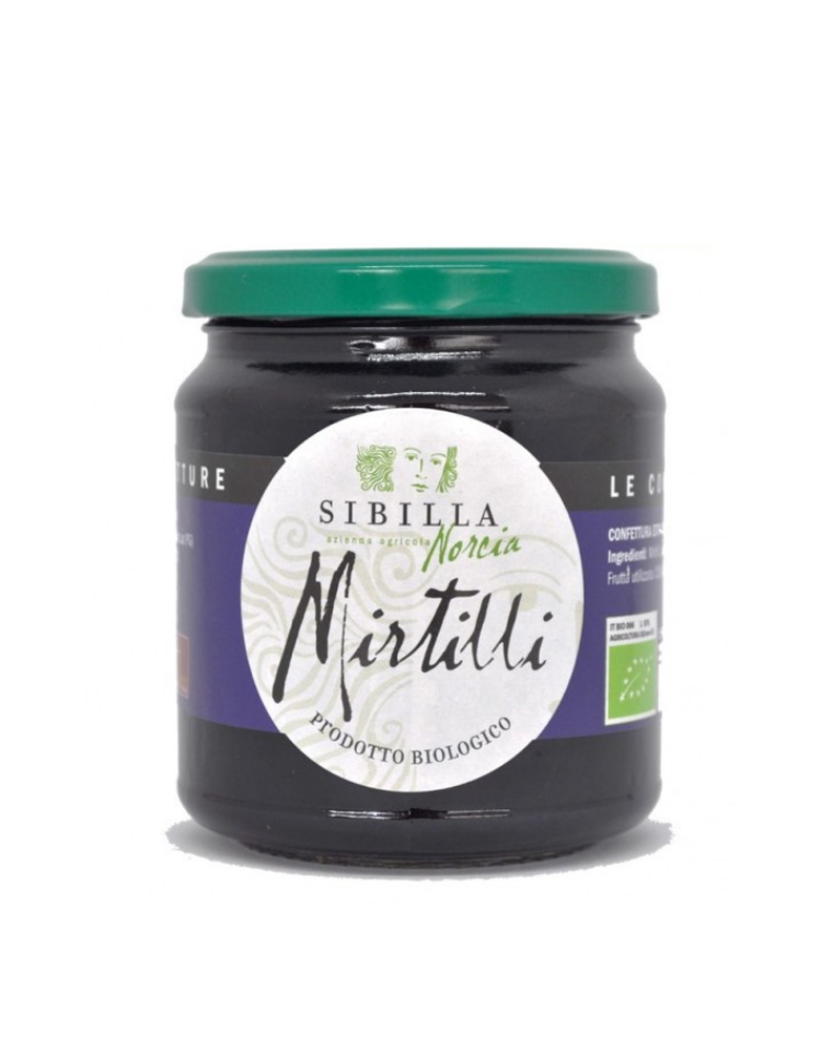 Confettura biologica di Mirtilli di Norcia