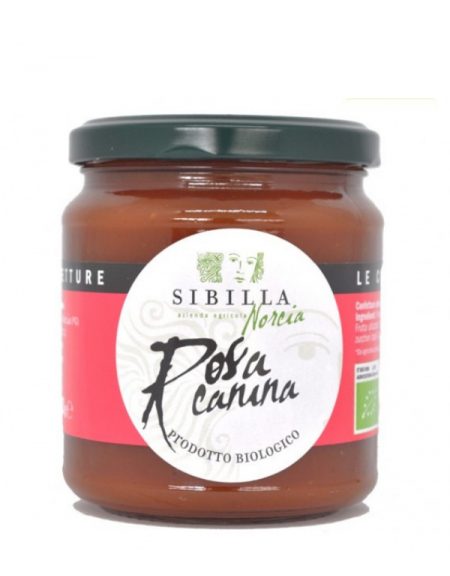 Confettura biologica di Rose Canine di Norcia