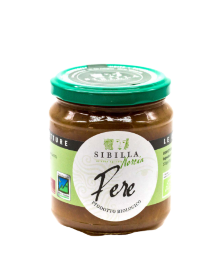 Confettura biologica di Pere di Norcia